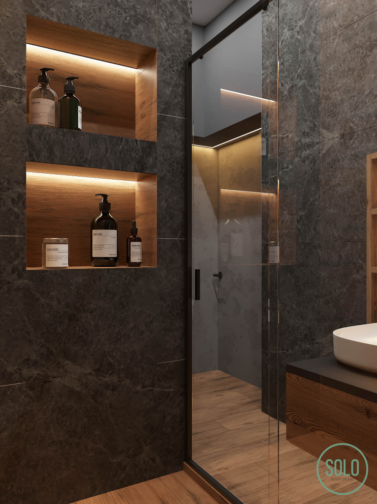 Лофт со спальней на втором уровне