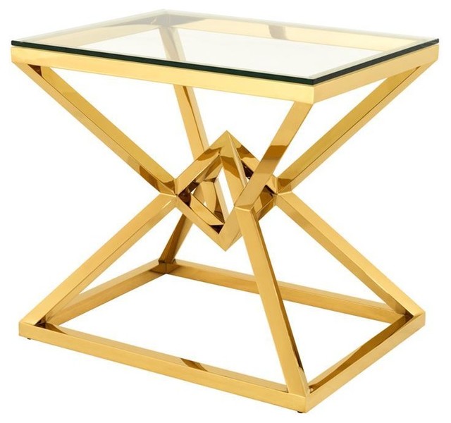 Gold Side Table | Eichholtz Connor
