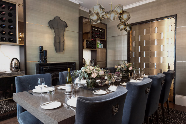 Elegant Living contemporary-dining-room
