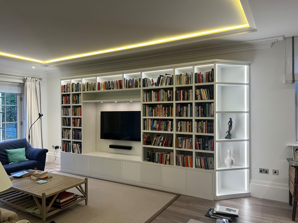 Bespoke TV Wall Bookcase