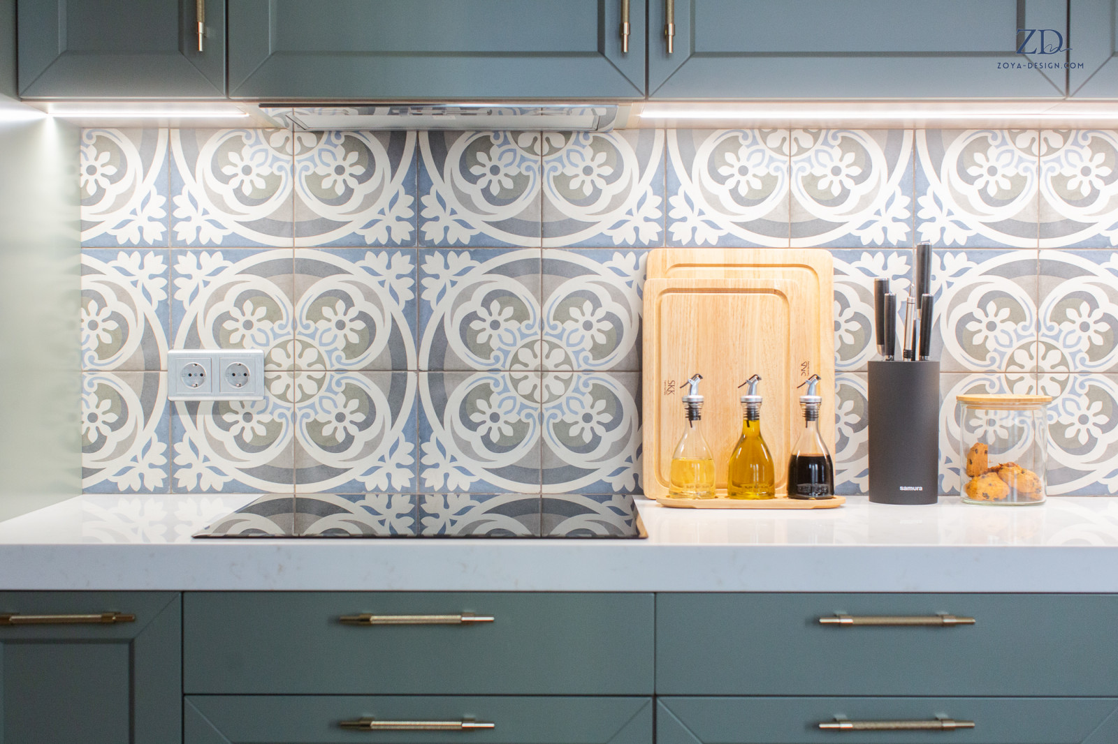 Цвет в интерьере, квартира в Куркино.