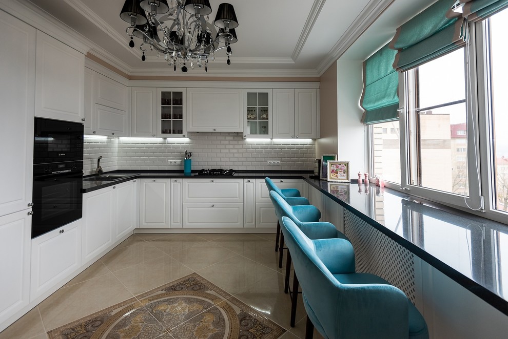 Гостиная-кухня ЖК "Аристократ"