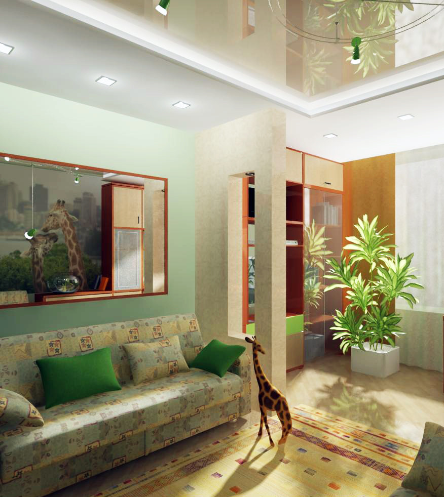 Уютная жизнь втроем в П44-Т