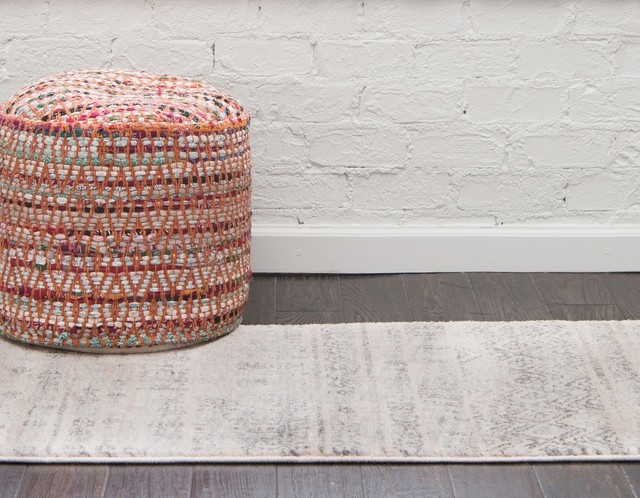 Unique Loom Beige Helios Sardinia 2 X 6 0 Runner Rug