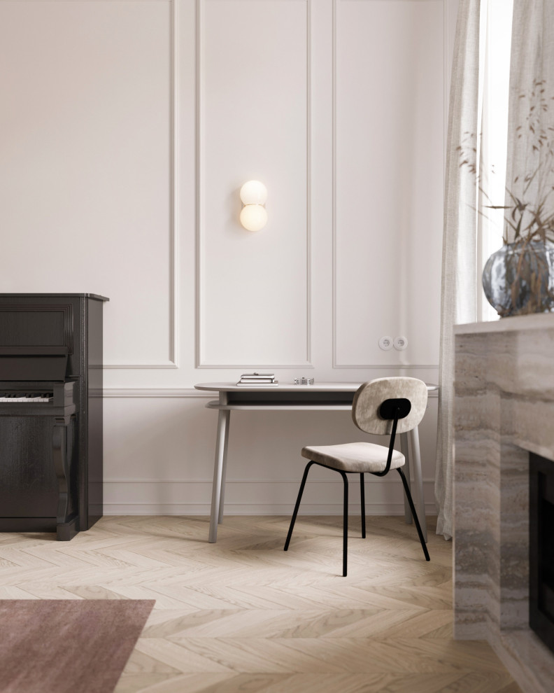 Двухуровневая квартира в старом доходном доме Петроградского района