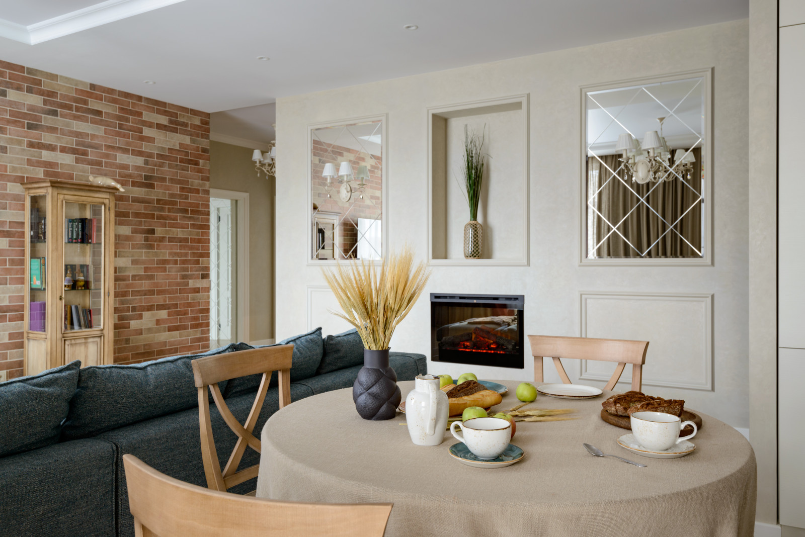 Деревенский шик в городской квартире