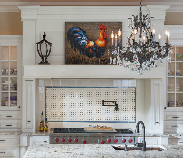 Creating a Warm, Inviting Kitchen with the Styling of a Brass Pot Rail… -  Addison's Wonderland