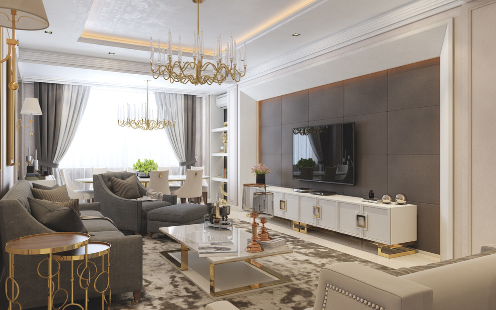 Дизайн интерьера гостиной