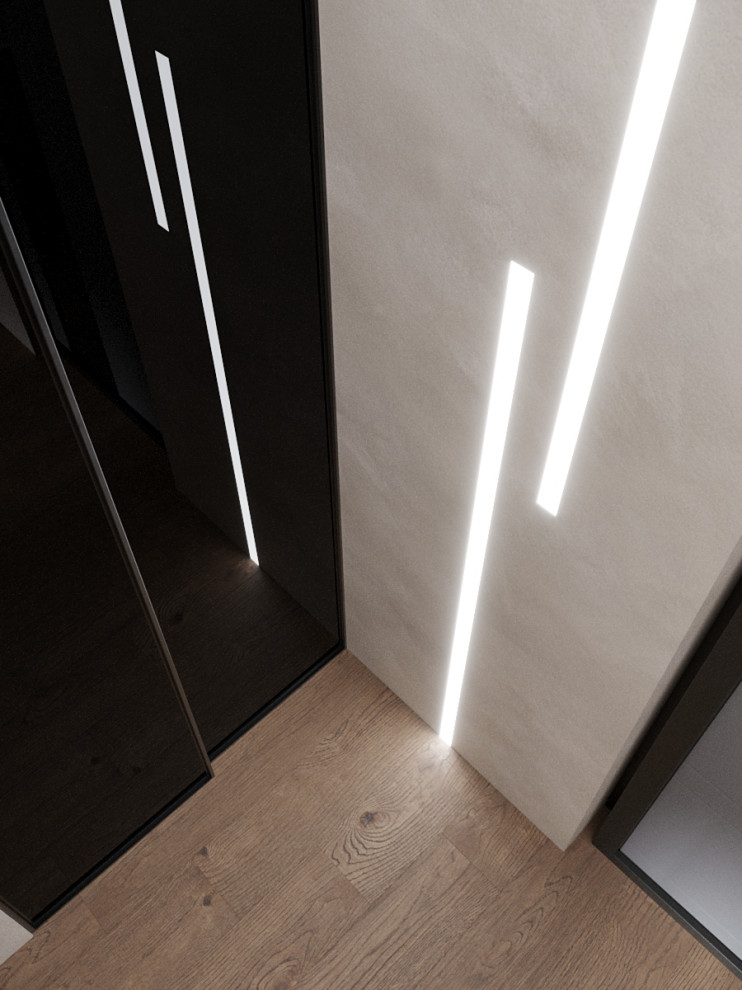 Дизайн проект коридора с гардеробом