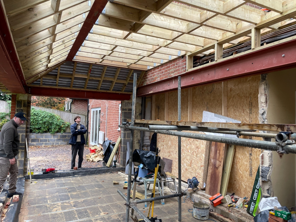 Costs of a house extension in the south of england