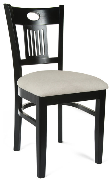 Beechwood Furniture Exterior violin back side chairs with cushion, set of 2 traditional Beechwood Furniture Exterior violin back side chairs with cushion, set of 2 traditional
