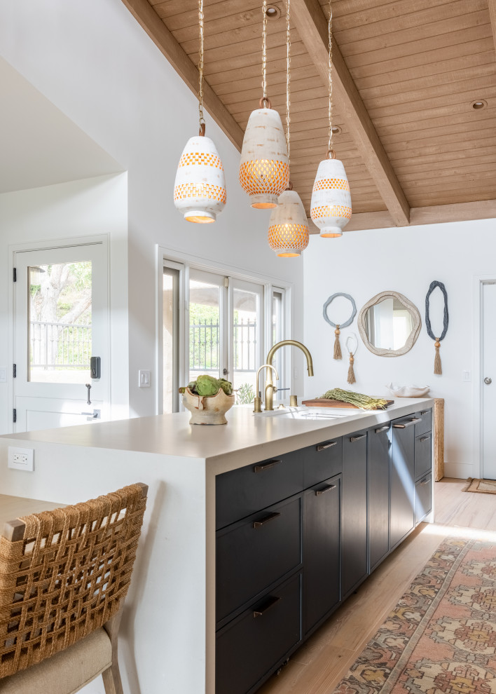 Kitchen - transitional kitchen idea in Orange County