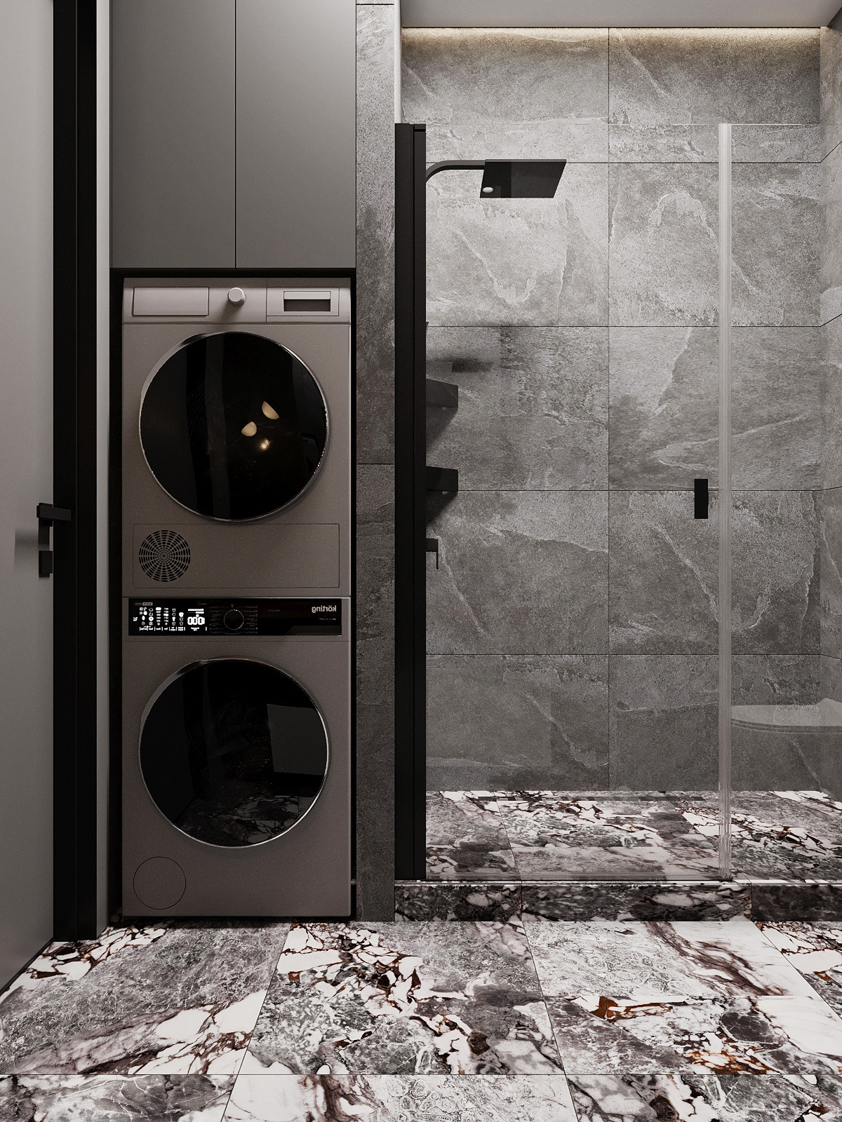 Интерьер в ЖК "Западный порт"