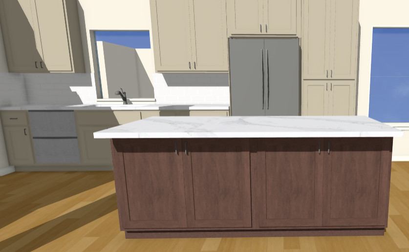 Open-Concept Contemporary Kitchen Remodel in Richmond, TX
