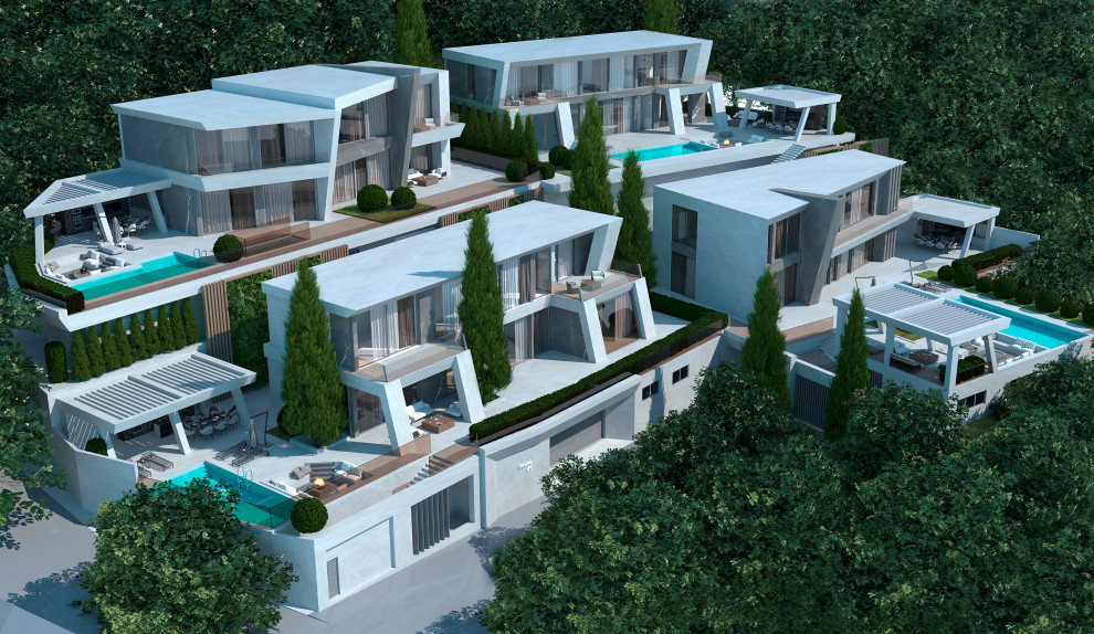 Архитектура современного элитного дом