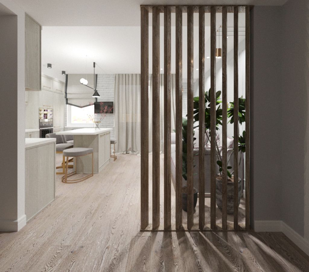 Кухня-гостиная в Питере