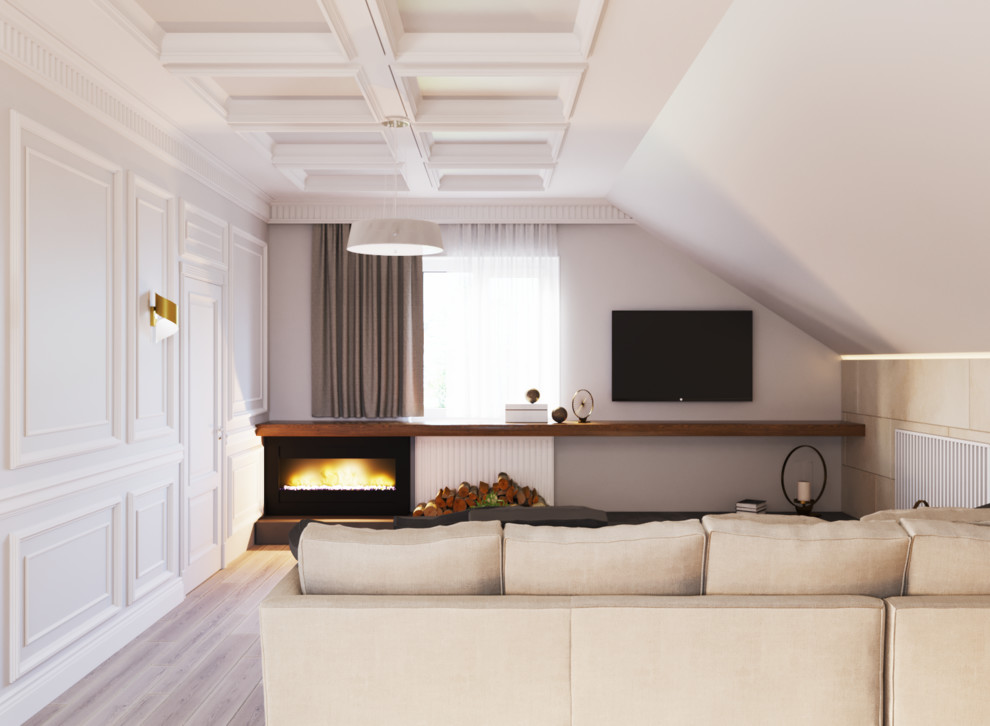 Интерьер коттеджа в Затоне