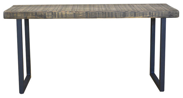 Salvaged Reclaimed Urban Wood Bench Reclaimed Farm Wood Rustic