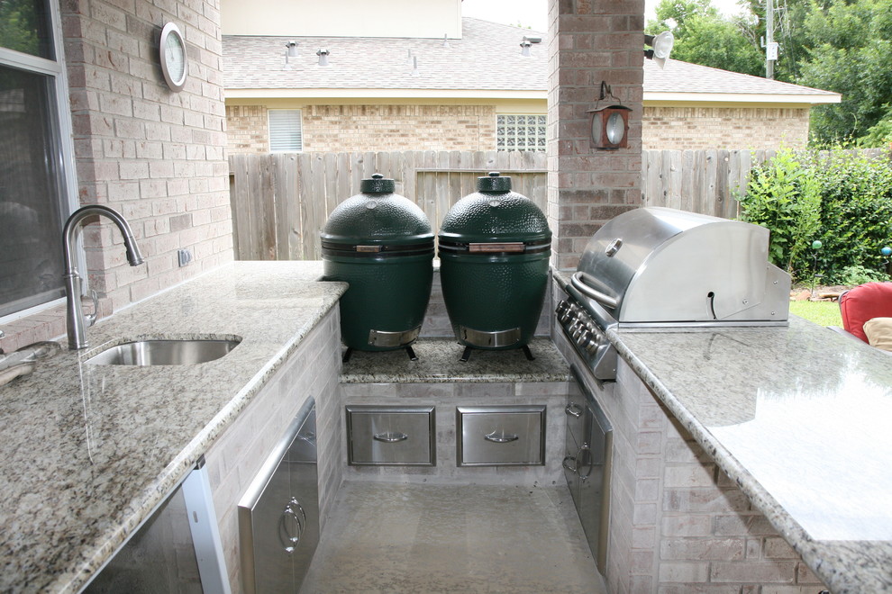 Примеры барбекю зон в загородном доме