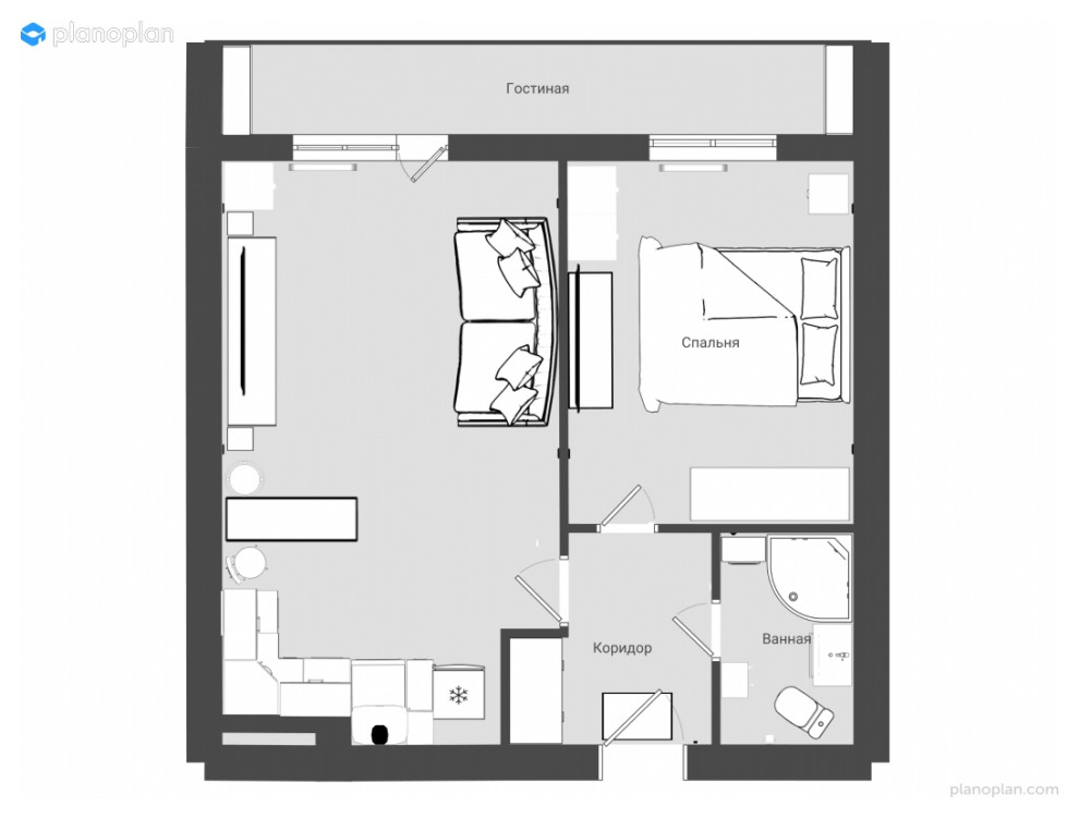 Планирование и построение дизайн проектов в программе Planoplan, Sweet home 3d.