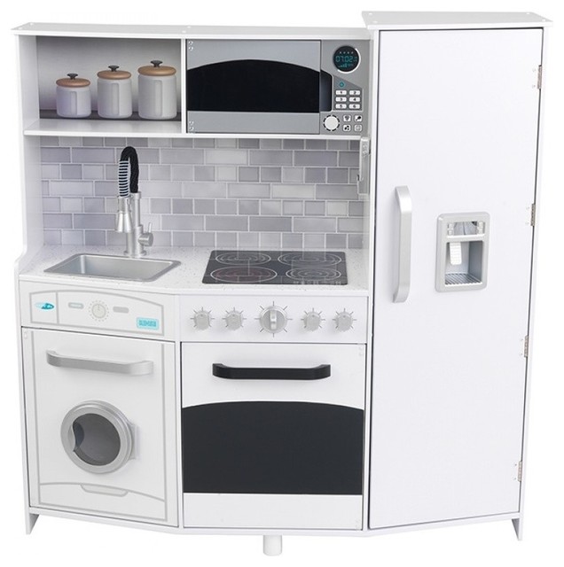 toy kitchen white