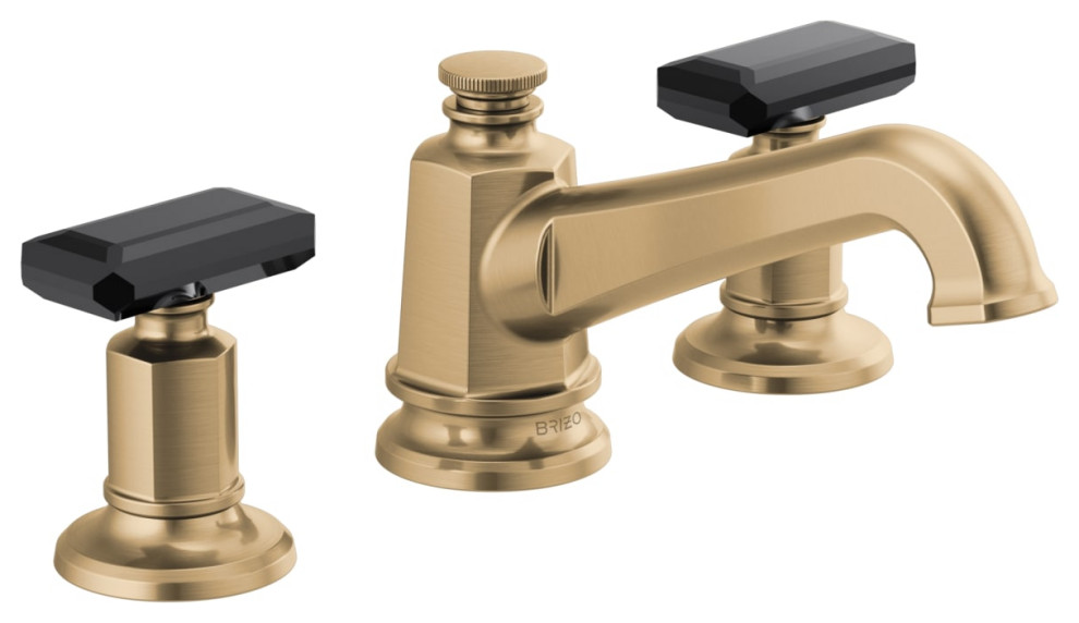Invari 1.5 GPM Widespread Bathroom Faucet, PopUp Drain Assembly Less