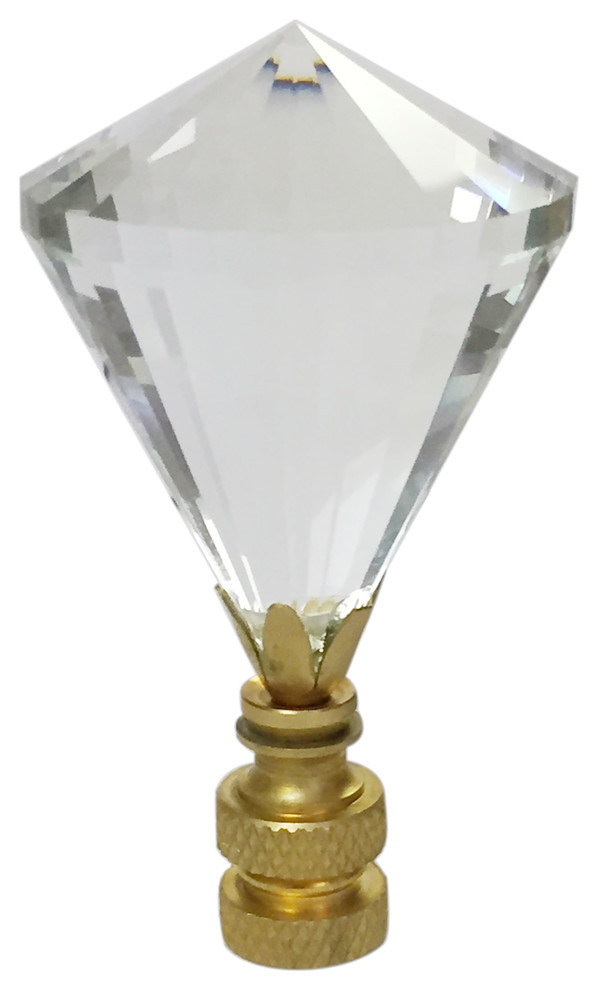 extra large crystal finials