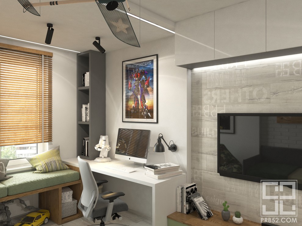 Проект интерьера квартиры в ЖК "Каскад"