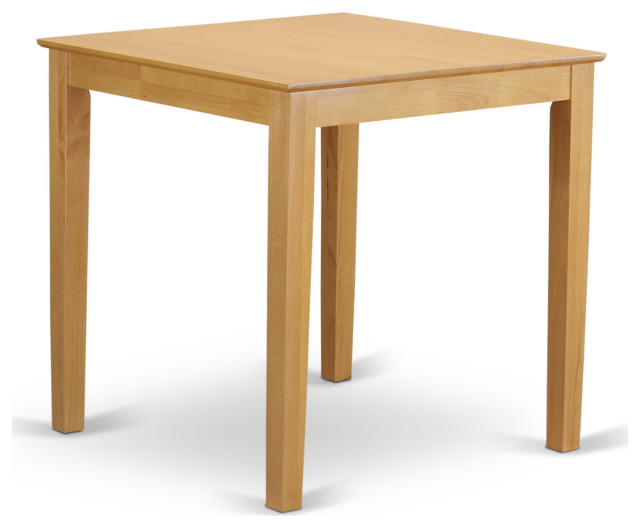 Pbgr5OakW 5Piece Pub Table Set High Top Table And 4 Counter Height