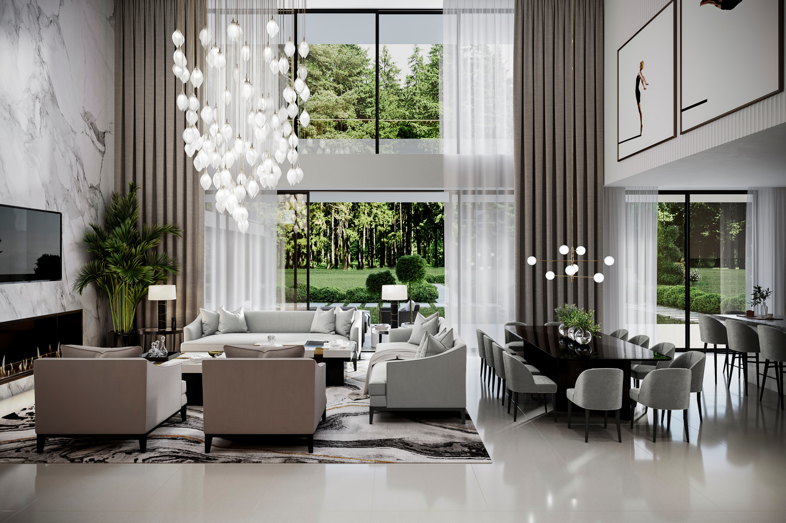 Интерьеры виллы