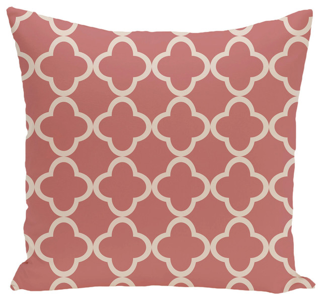 Geometric Decorative Floor Pillow - Mediterranean - Floor Pillows And Poufs - by E by Design