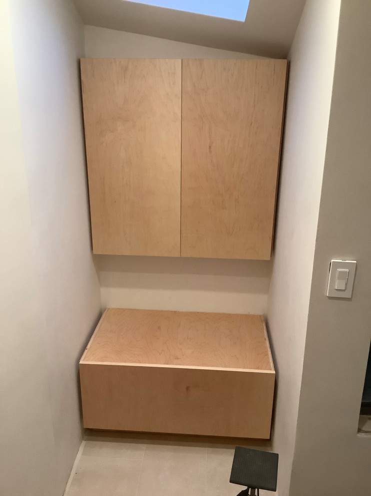 Mud Room Custom Built in Cabinets and Shelving