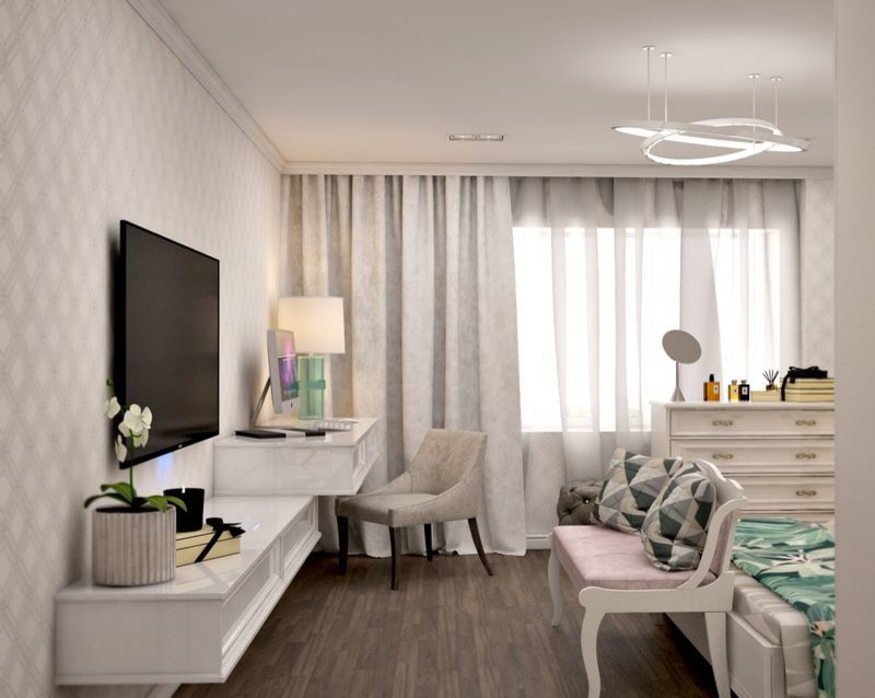 Дизайн-проект 4-х комнатной квартиры в Уфе 100 кв.м.