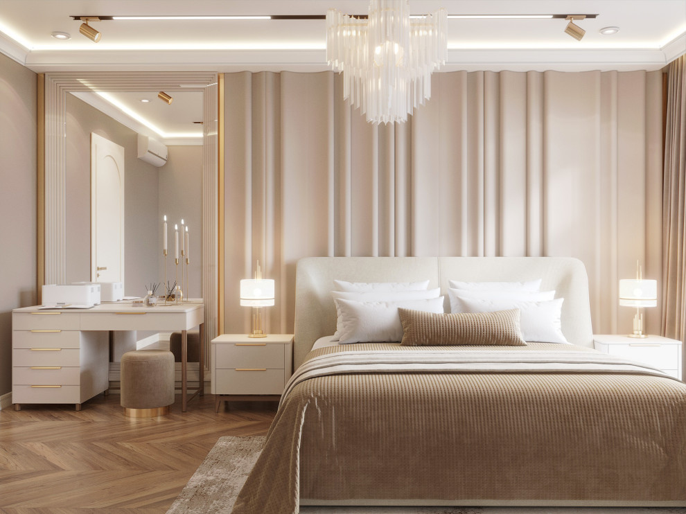 спальня.115м2 Барнхаус