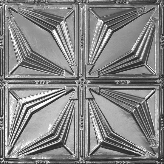 2'x4' Victorian Tin Ceiling Tile, Set of 10 Victorian Ceiling Tile