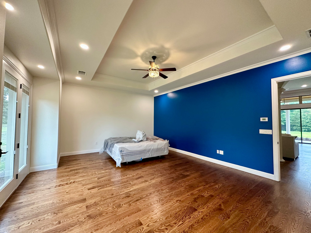 Custom Home - Master Bedroom - Wylie, TX