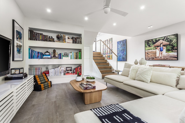 Tigertail Loft contemporary-vardagsrum