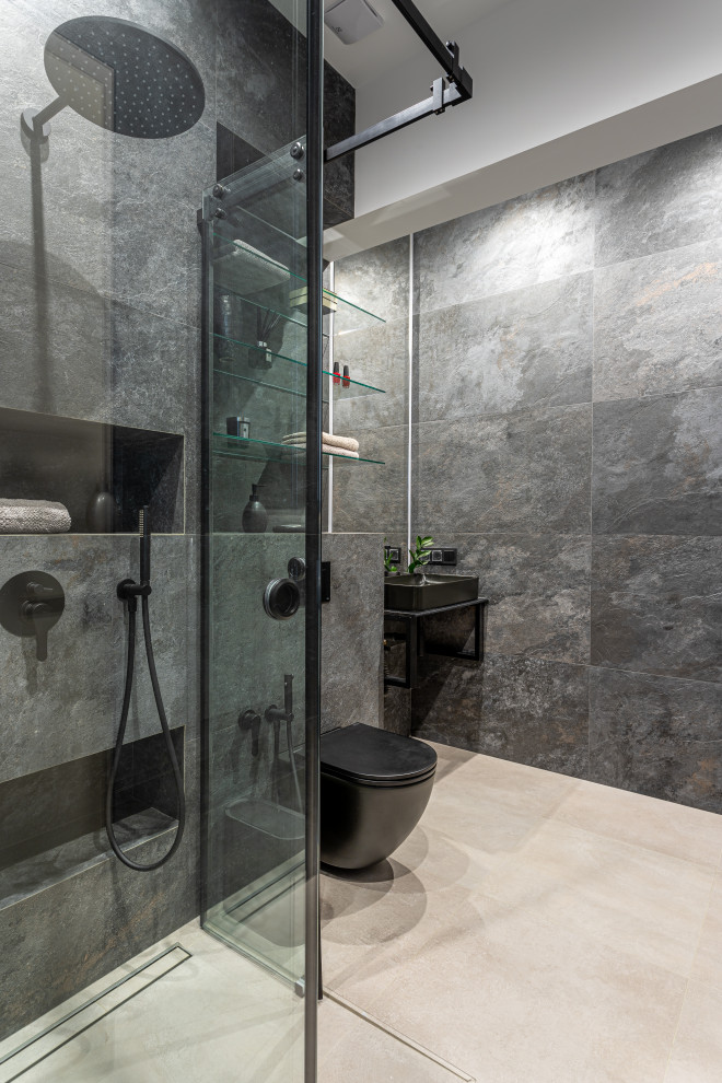 Душевая комната в Клубном доме «Sinatra»