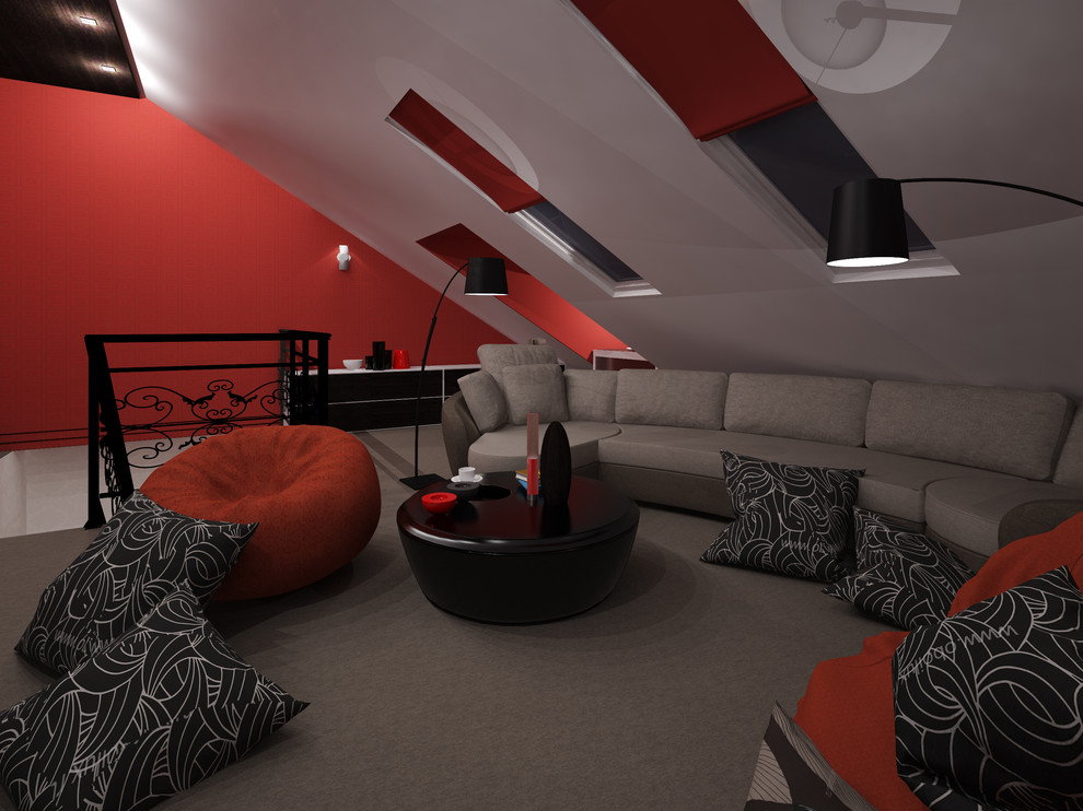 Дизайн-проект таунхауса в классическом стиле