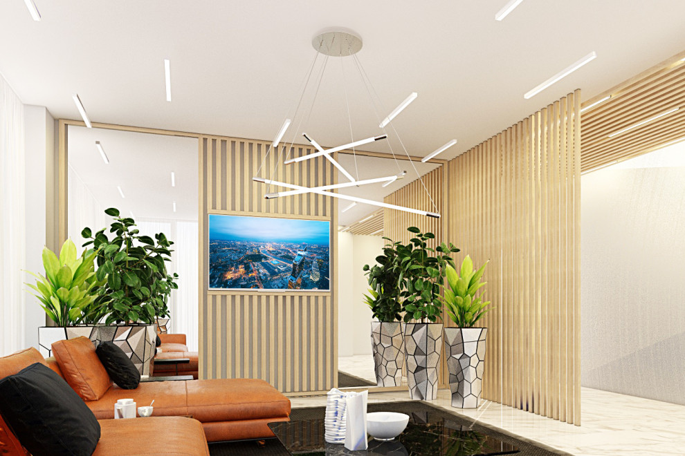 Интерьеры офиса Чистая Линия