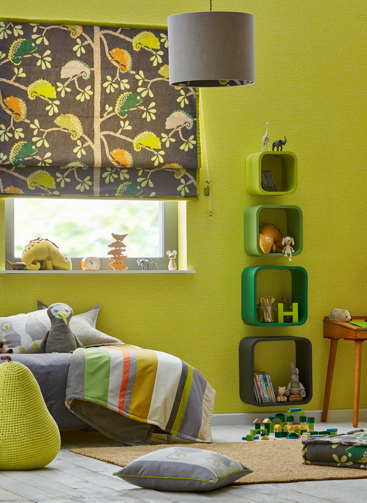 Детские коллекции тканей и обоев