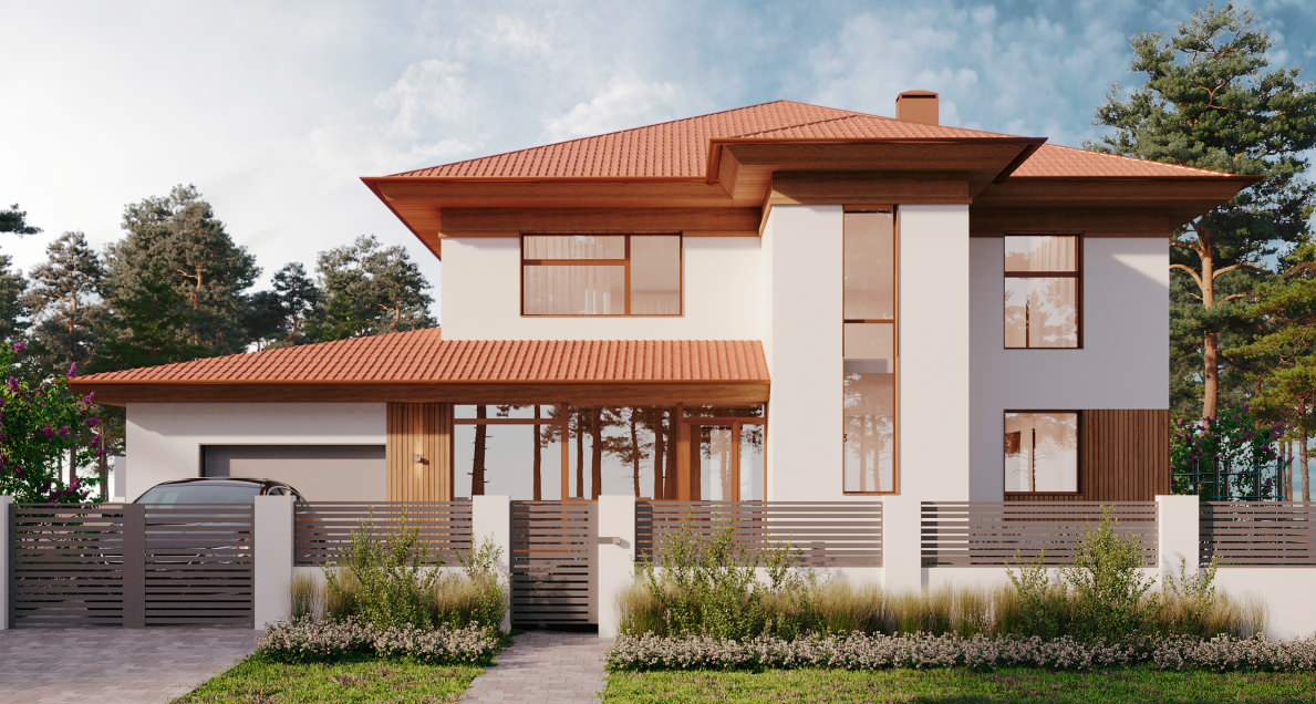 Реконструкция жилого дома в Ямном