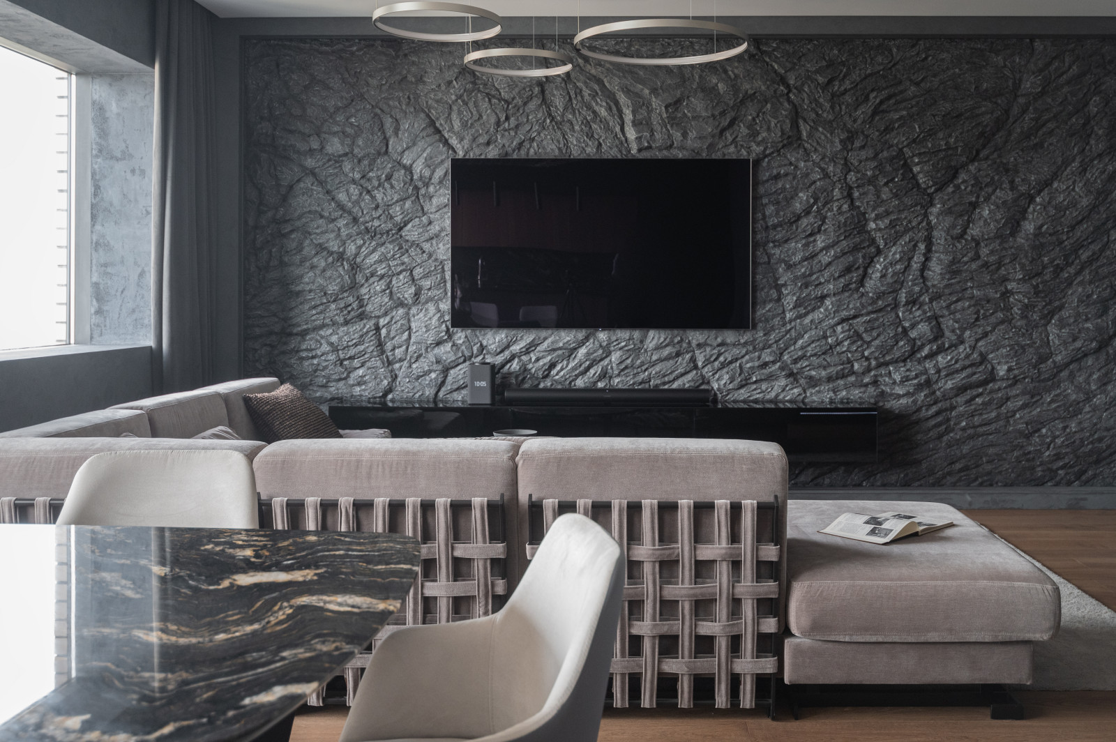 Пентхаус (современный) - гостиная