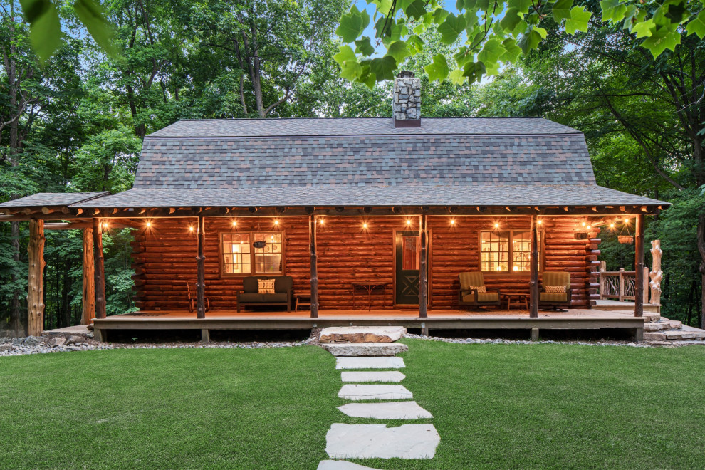 Knu Design Mountain Cabin in Frederick County - Rustic - Exterior - DC Metro - by ...