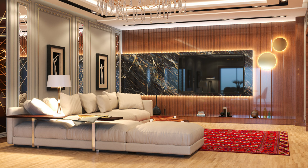 Дизайн Виллы в 3 этажа в городе Ашхабад