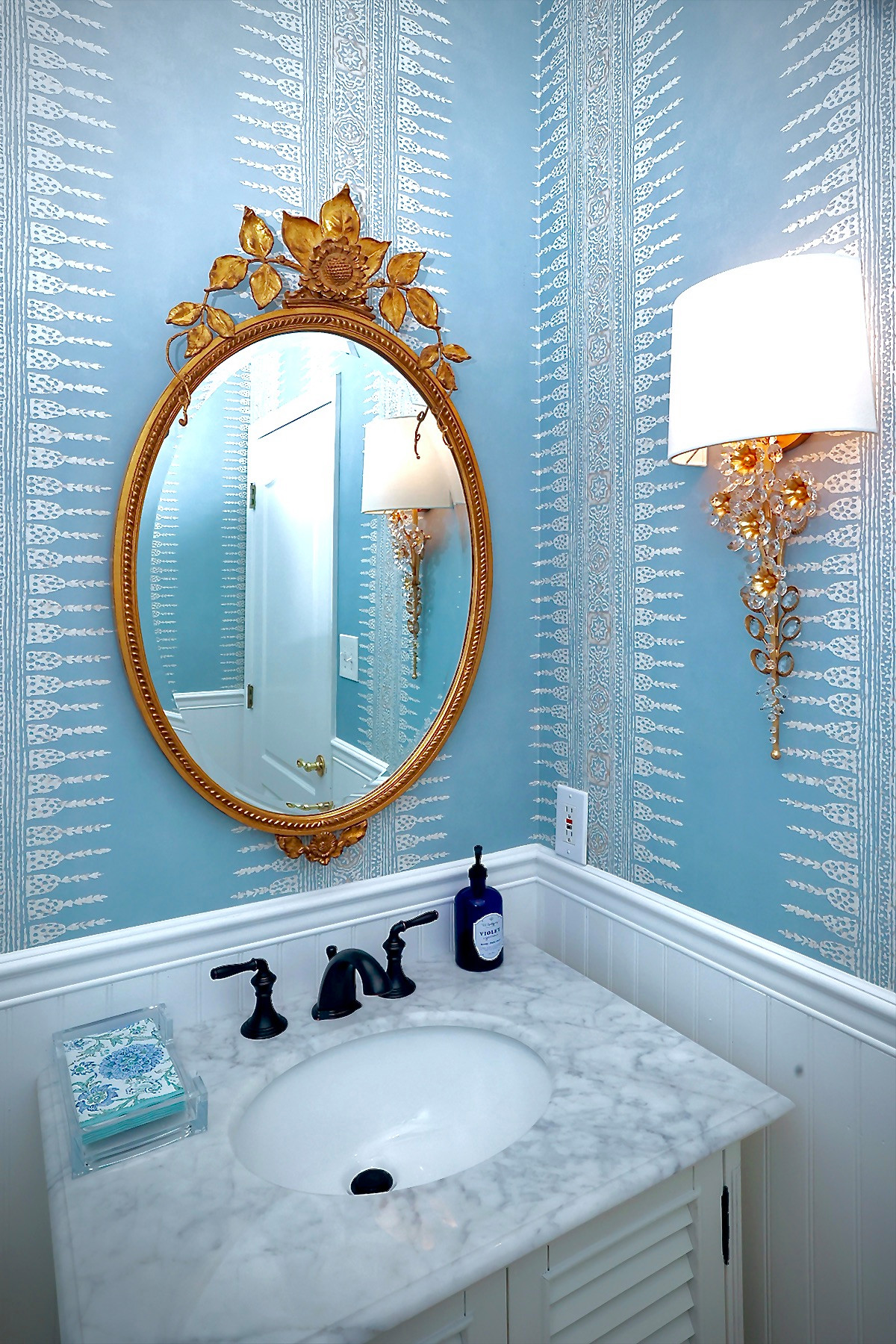 Elegant Powder Room