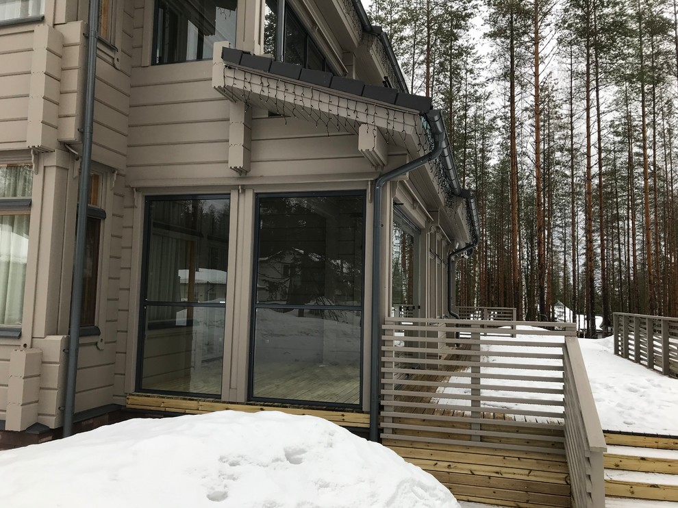 Финское остекление дома HONKA