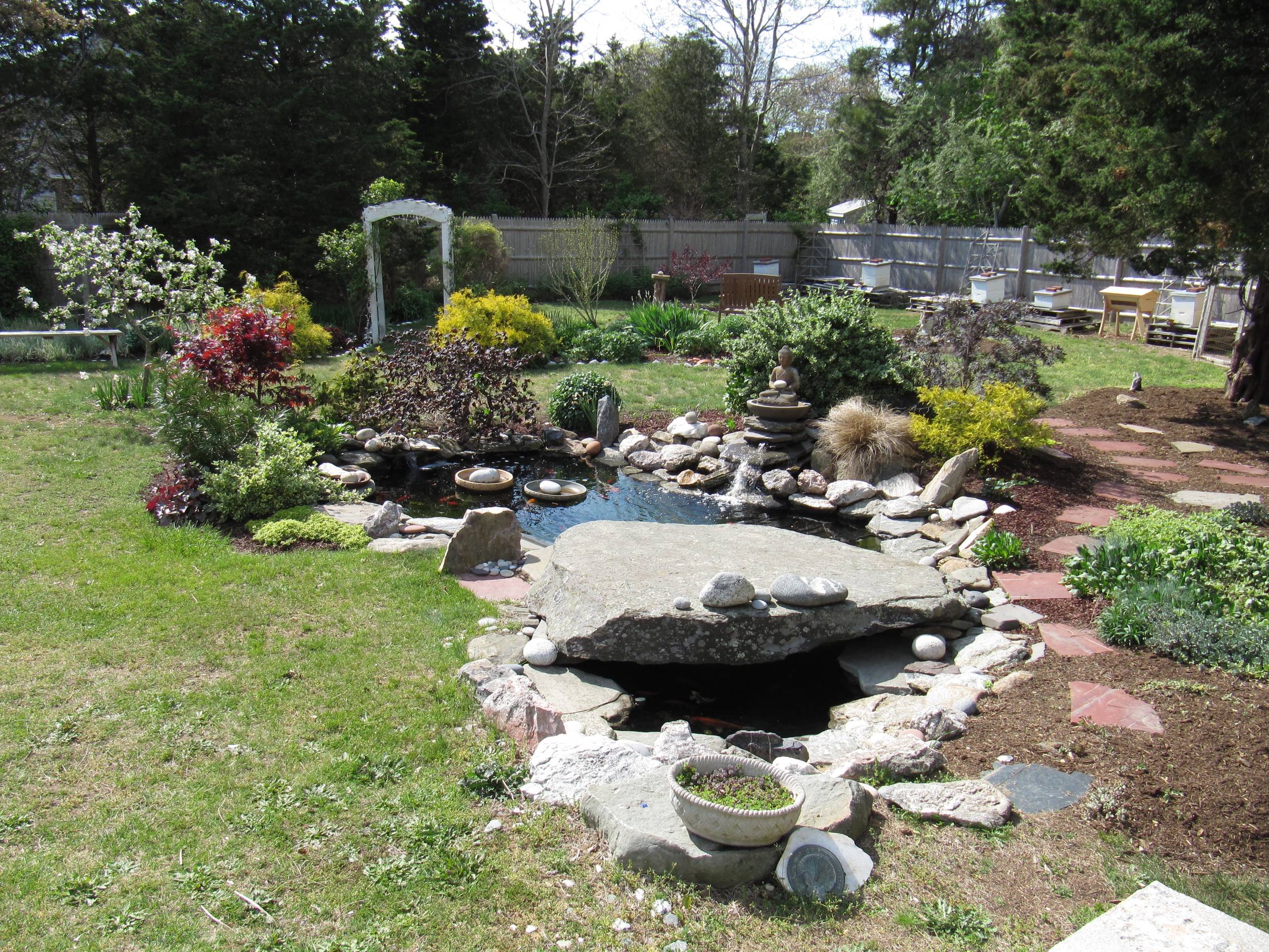 Littlefield Farm: Koi Pond Progression