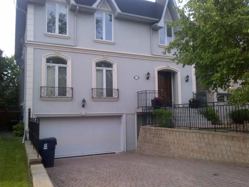 Stucco, Window Frames and Architectural Trim