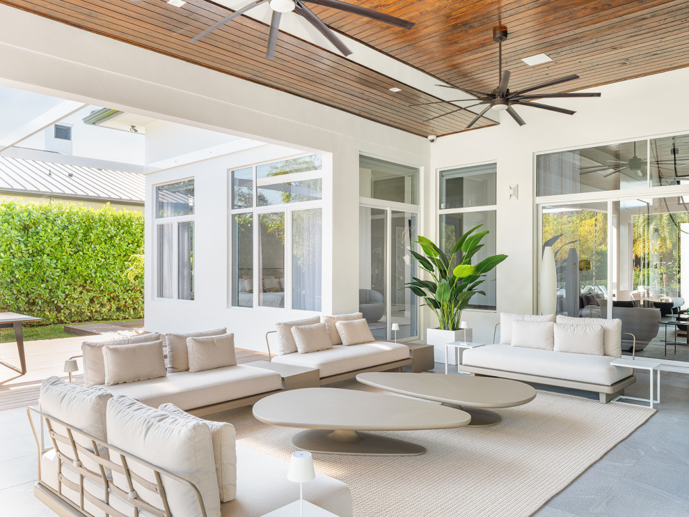 Florida Dream Home - Contemporary - Porch - Miami - by Interiors by ...
